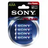 Image de Piles alcalines Sony AAA Alkaline BLUE AM4L-B4D