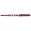 Image de Stylo Roller Pilot Vball 05 Rouge pointe fine