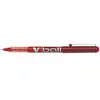 Image de Stylo Roller V Ball Vb 5 Pointe Métal Rouge