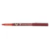 Image de Stylo Roller Encre liquide Pilot HiTecpoint V7 Rouge pointe moyenne