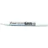 Image de Pilot, Marqueur, Marqueur indélébile SUPER COLOR White, moyen, blanc (1x)