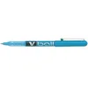Image de Stylo Roller V Ball Vb 5 Pointe Métal Bleu Clair