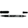 Image de Marqueur Permanent Twin Marker Extra Fin Noir
