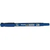 Image de Marqueur Permanent Twin Marker Extra Fin Bleu