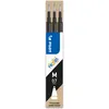 Image de Set de 3 recharges Pilot FriXion Ball Pointe moyenne Noir