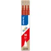 Image de Set de 3 recharges Pilot FriXion Ball Pointe moyenne Rouge