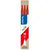 Image de Pilot, Cartouche de rechange + encrier, FriXion Recharge Set à 3 (Rouge, 0.35 mm, 3 pcs)