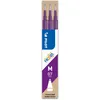Image de Set de 3 recharges Pilot FriXion Ball Pointe moyenne Violet
