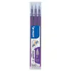 Image de Pilot, Cartouche de rechange + encrier, Recharge Frixion Ball 0,3mm (Violet, 0.30 mm, 3 pcs)