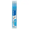 Image de Pilot, Cartouche de rechange + encrier, Mine Frixion Ball 0,3mm (Bleu clair, 0.30 mm, 3 pcs)