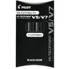 Image de Cartouches Dencre Pour Stylo Roller V5/v7 Noir