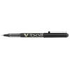 Image de Stylo Roller V Ball 1.0 Pointe Métal Noir