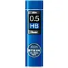 Image de Pentel, Mines de crayon, Ain Stone (40 pcs, 0.50 mm, HB)