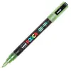 Image de Marqueur Posca - Pointe conique fine - Vert foncé pailleté - Posca