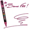 Image de Marqueur Posca PC-5M framboise | pointe moyenne conique