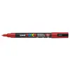 Image de Marqueur Posca Pointe conique Fine Uni Rouge