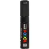 Image de POSCA PC8K PTE LARGE BISEAUTE NOIR