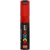 Image de POSCA PC8K PTE LARGE BISEAUTE ROUGE
