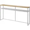 Image de Yamazaki, Console, Table console avec étagère TOWER (126 x 20.50 x 65 cm)
