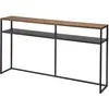 Image de Yamazaki, Console, Table console avec étagère TOWER (126 x 20.50 x 65 cm)