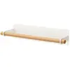 Image de Yamazaki Porte-rouleau de cuisine magnétique TOSCA, Distributeur d'essuie-tout, Blanc