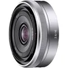 Image de Sony E 16 mm F2.8 49 mm Objectif (adapté à Sony E-mount) argent en occasion ou reconditionné