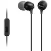 Image de Sony Mdr-Ex15ap (Pas de réduction du bruit, Filaire), Écouteurs, Noir