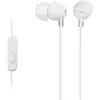 Image de Sony Mdr-Ex15ap (Pas de réduction du bruit, Filaire), Écouteurs, Blanc
