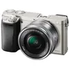 Image de Appareil photo hybride Sony Alpha 6000 Argent + Objectif E PZ 16-50mm f/3,5-5,6 OSS