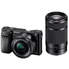 Image de Appareil photo hybride Sony Alpha A6000 noir + E PZ 16-50mm f/3.5-5.6 OSS + E 55-210mm f/4.5-6.3 OSS