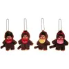Image de Monchhichi, Unisexe, Porte-clés, Porte-clés, Multicolore