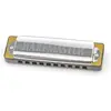 Image de Suzuki Harpmaster MR-200 Harmonica in key C (Harmonica, Diatonique), Instrument à vent, Argent