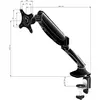 Image de iiyama DS3001C-B1 (Tables, 27", 5 kg), Support de moniteur, Noir