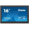 Image de iiyama ProLite T1624MSC-B1 - Écran LED - 15.6" - écran tactile - 1920 x 1080 Full HD (1080p) - IPS - 450 cd/m² - 800:1 - 25 ms - HDMI - haut-parleurs - noir, mat