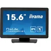 Image de iiyama ProLite T1633MSC-B1 - Écran LED - 15.6" - écran tactile - 1920 x 1080 Full HD (1080p) @ 60 Hz - IPS - 450 cd/m² - 1000:1 - 5 ms - HDMI, DisplayPort - haut-parleurs - noir, finition matte
