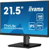 Image de iiyama XU2292HSU-B6 54,61cm 21,5pouces ETE IPS FHD 100Hz 250cd/m2 0.4ms HDMI DP USB-HUB 4x3.2 Speakers (1920 x 1080 pixels, 21.50"), Moniteur, Noir