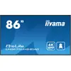 Image de iiyama ProLite LH8675UHS-B1AG (3840 x 2160 pixels, 85.60"), Affichage dynamique, Noir