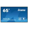 Image de iiyama ProLite LH6560UHS-B2AG - Classe de diagonale 65" (64.5" visualisable) écran LCD rétro-éclairé par LED - signalisation numérique - avec lecteur multimédia intégré et récepteur multimédia sans fil - 4K UHD (2160p) 3840 x 2160 - DEL de faça