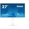 Image de iiyama ProLite XUB2797HSN-W2 - Écran LED - 27" - 1920 x 1080 Full HD (1080p) @ 100 Hz - IPS - 300 cd/m² - 1000:1 - 1 ms - HDMI, DisplayPort, USB-C - haut-parleurs - blanc, mat