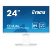 Image de iiyama ProLite XUB2497HSU-W2 - Écran LED - 24" - 1920 x 1080 Full HD (1080p) @ 100 Hz - IPS - 300 cd/m² - 1300:1 - 1 ms - HDMI, DisplayPort - haut-parleurs - blanc mat