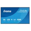 Image de iiyama ProLite LH8675UHS-B2AG - Classe de diagonale 86" (85.6" visualisable) écran LCD rétro-éclairé par LED - signalisation numérique - avec lecteur multimédia intégré, SDM Slot PC - 4K UHD (2160p) 3840 x 2160 - noir (cadre), finition matte