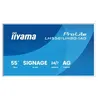 Image de iiyama ProLite LH5581UHSG-1AG - Classe de diagonale 55" (54.6" visualisable) écran LCD rétro-éclairé par LED - signalisation numérique - avec lecteur multimédia SoC intégré - 4K UHD (2160p) 3840 x 2160 - cadre blanc, finition matte