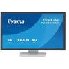 Image de iiyama ProLite T2452MSC-W1AG - Écran LED - 24" (23.8" visualisable) - écran tactile - 1920 x 1080 Full HD (1080p) - IPS - 400 cd/m² - 1000:1 - 5 ms - HDMI, DisplayPort - haut-parleurs - blanc