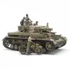 Image de Maquette char : Panzerkampfwagen IV Ausf.F & motorcycle North Africa Tamiya
