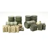 Image de Accessoires de maquettes militaires : Jerrycans Tamiya