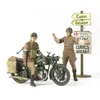 Image de Maquette Moto militaire britannique BSA M20 avec figurines Tamiya
