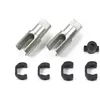 Image de Tamiya TRF420 Aluminum Front Direct Cups (2)