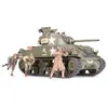 Image de Maquette véhicule militaire : Sherman M4A3 75Mm Tamiya