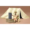 Image de Accessoires et figurine militaires : Tente Allemande Tamiya