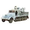 Image de 1 35 mini militaire ju n ° 50 allemagne 8 t half-track quadruple flak 35050